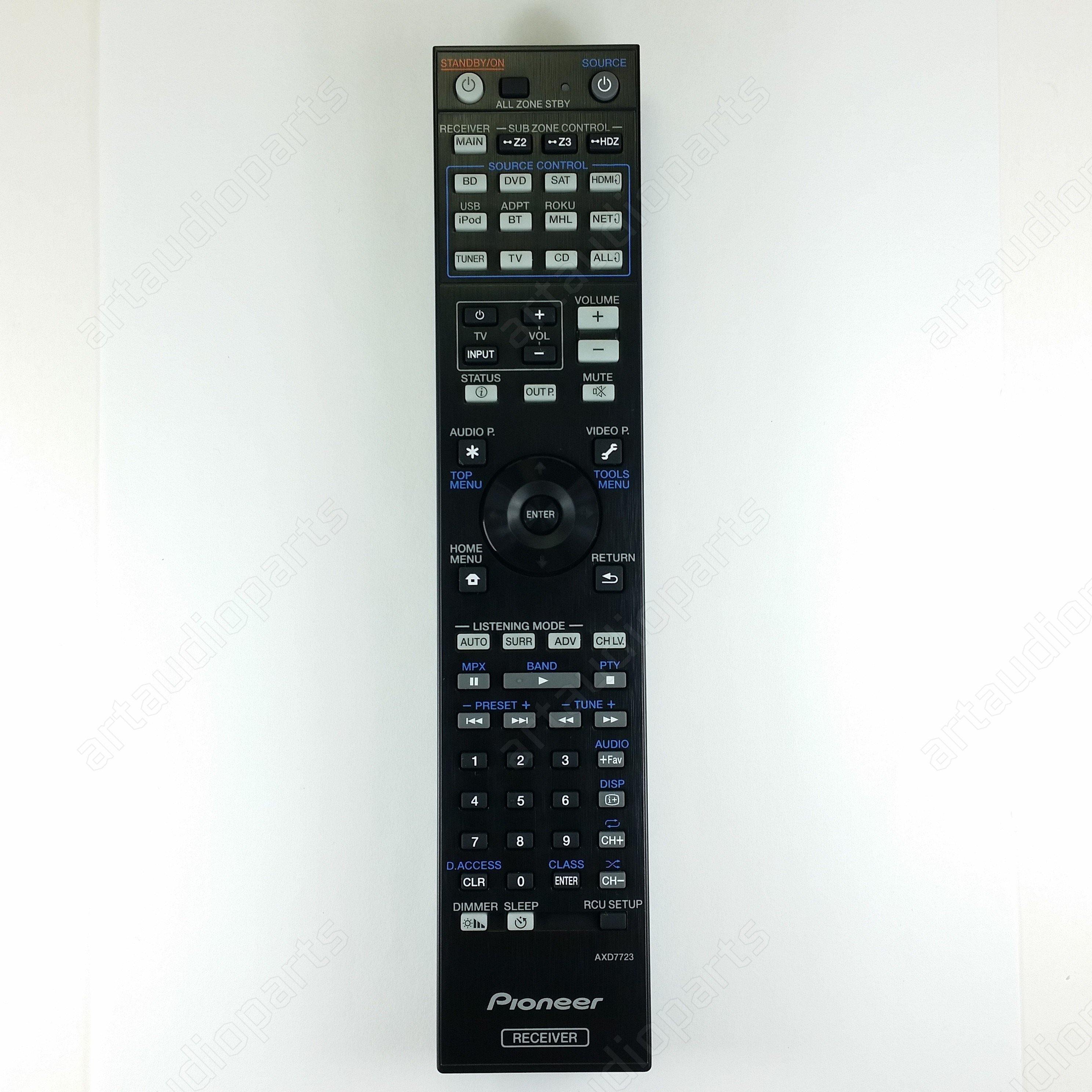 AXD7723 Remote Control for Pioneer VSX-80 VSX-90 VSX-1124-K VSX
