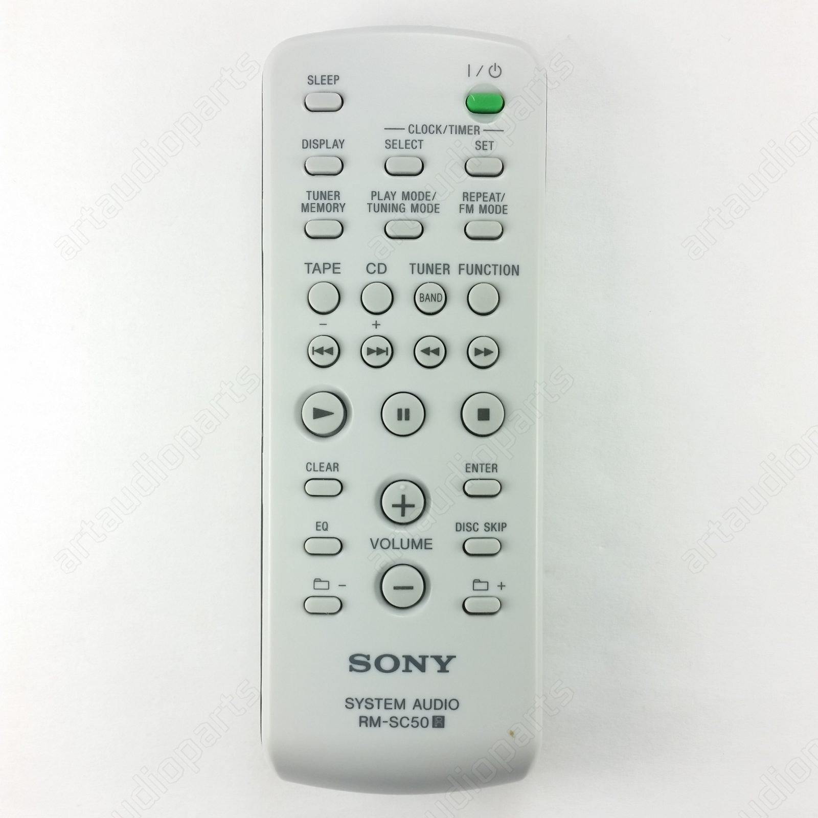 Remote Control RM-SC50 For Sony CMT-SPZ50 CMT-SPZ70 MHC-EC50 MHC-EC55 ...