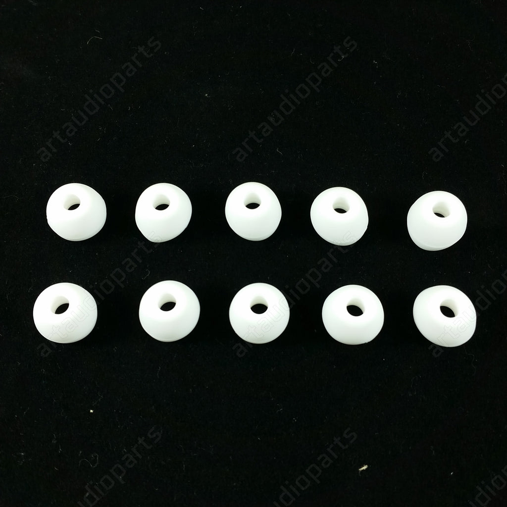 506404 Silikon-Ohrstöpsel mittelweiß (5 Paare) für Sennheiser CX 1.00 CX 2.00G CX-2.00i Weiß