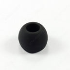 Black silicone Eartips buds large-50 pairs for Sennheiser CX6 IE6 IE7 IE8 IE8i IE80