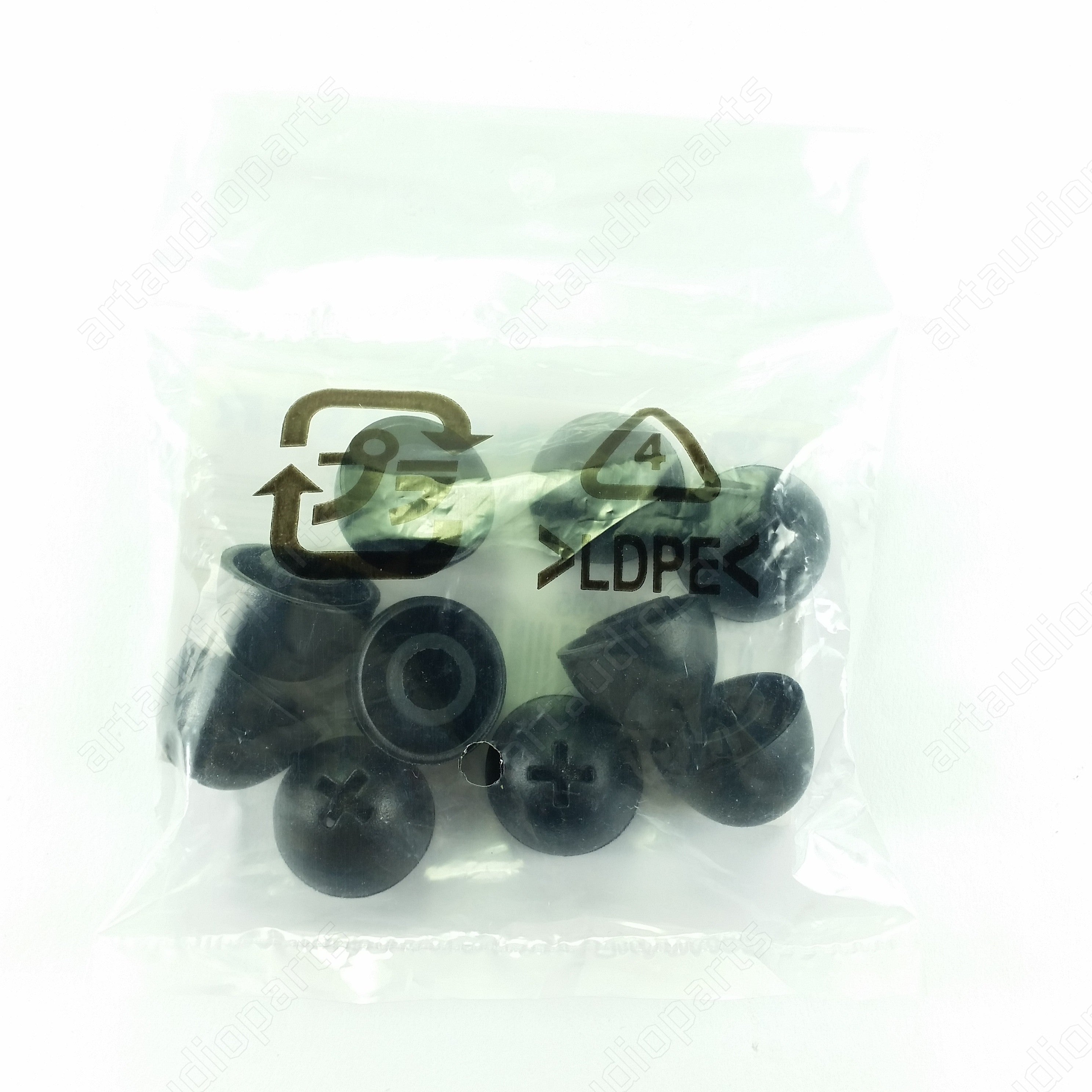 Ear buds tips Cushions Silicone Rubber (5 pairs) for Sennheiser HDE-2020-D-II