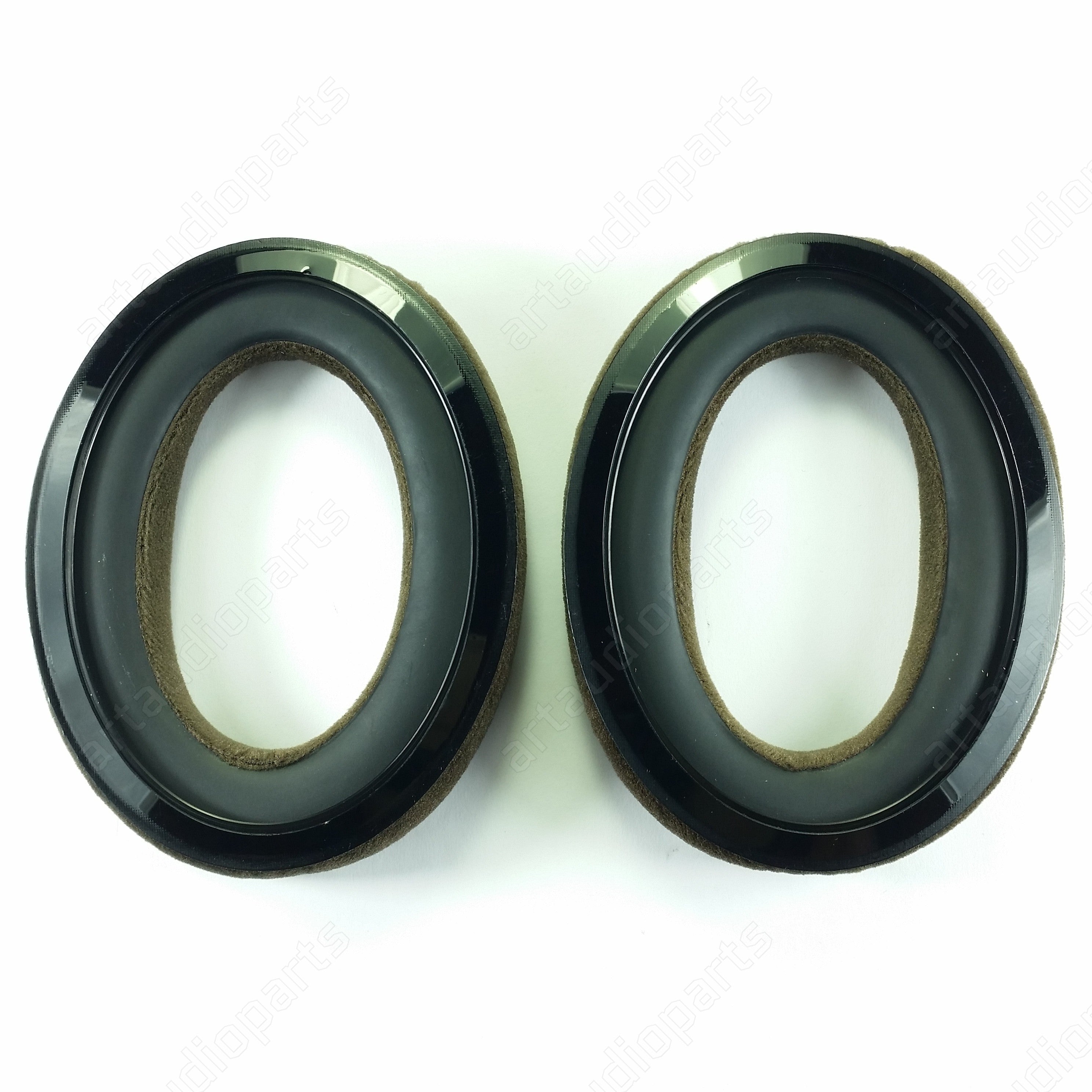 Brown Velour Earpads 1 Pair for Sennheiser headphones HD-599