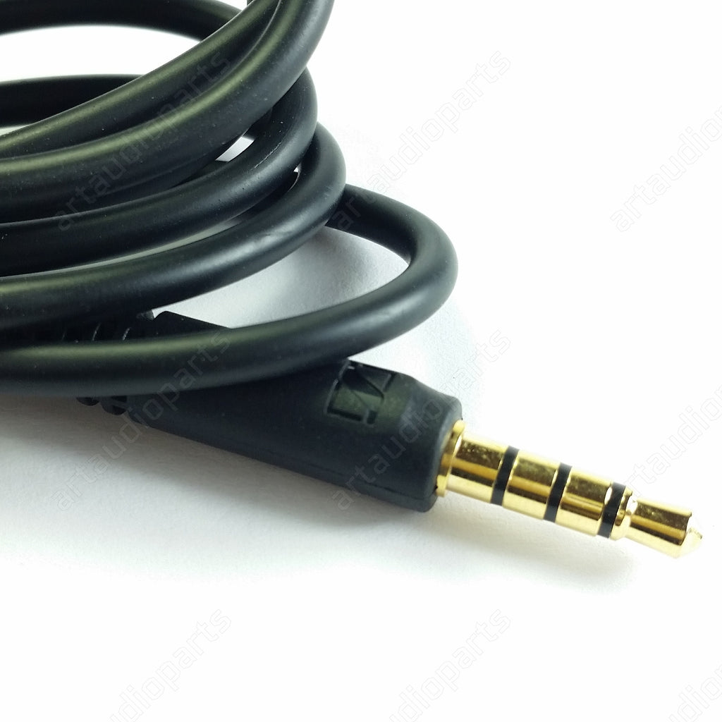 Audiokabel mit Mikrofon 1,2 m, männlicher Klinkenstecker für Sennheiser HD569 HD598 Cs HD598SR