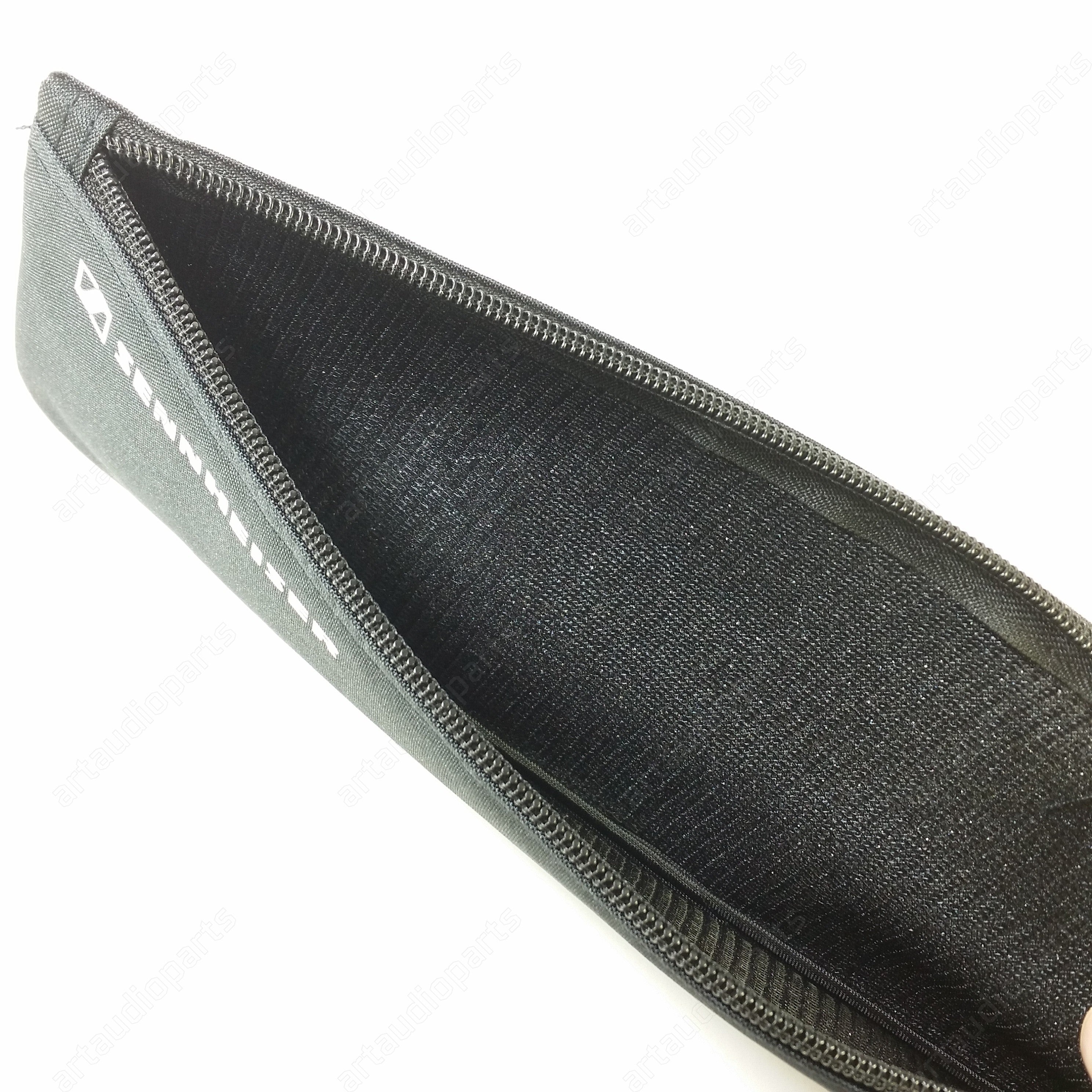 Soft Pouch zip bag 10.5cm x 32cm x 0.5cm for Sennheiser various microphones