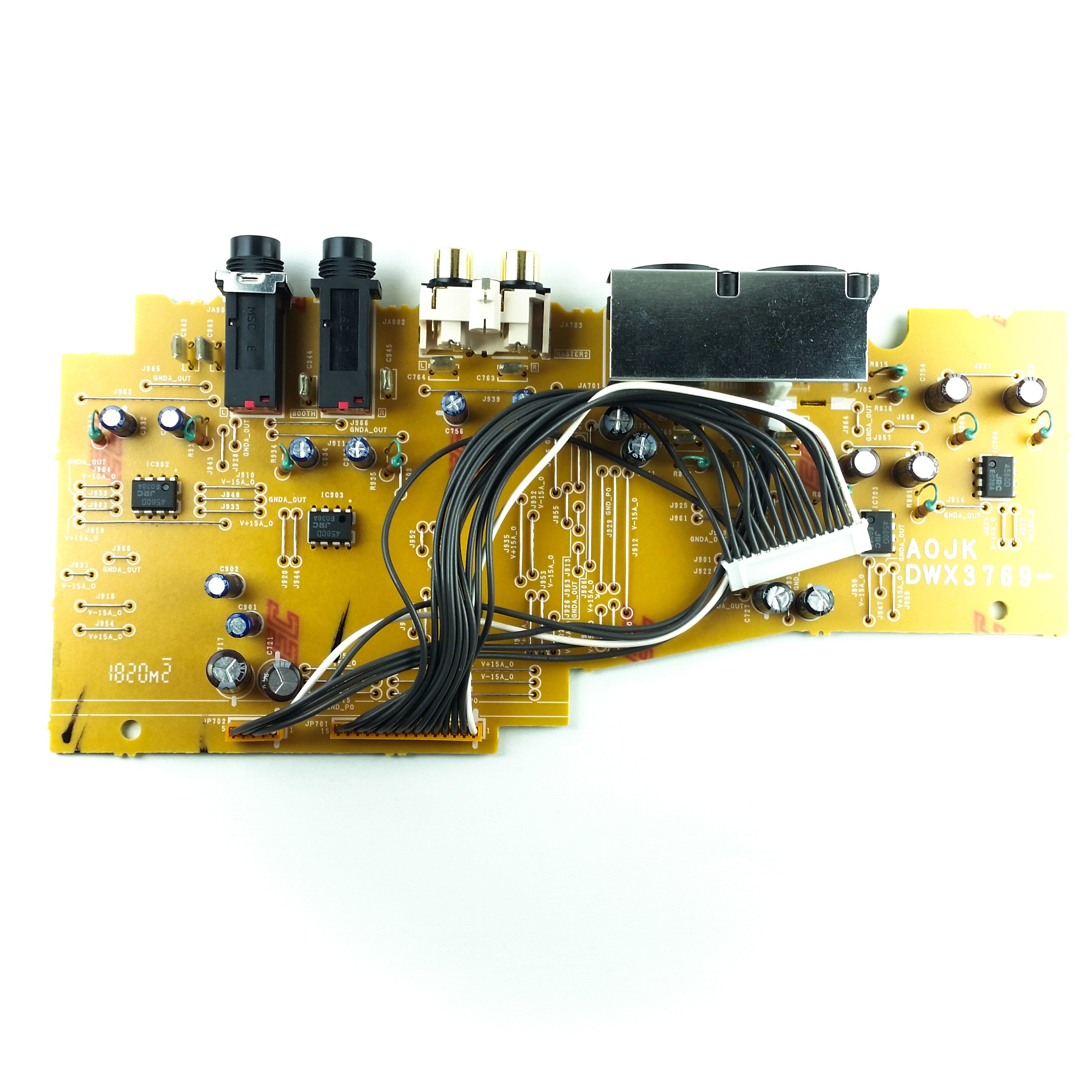 DWX3769 Master Booth Ausgangsbuchse XLR RCA Leiterplatte für Pioneer DDJ-RZ-SZ2
