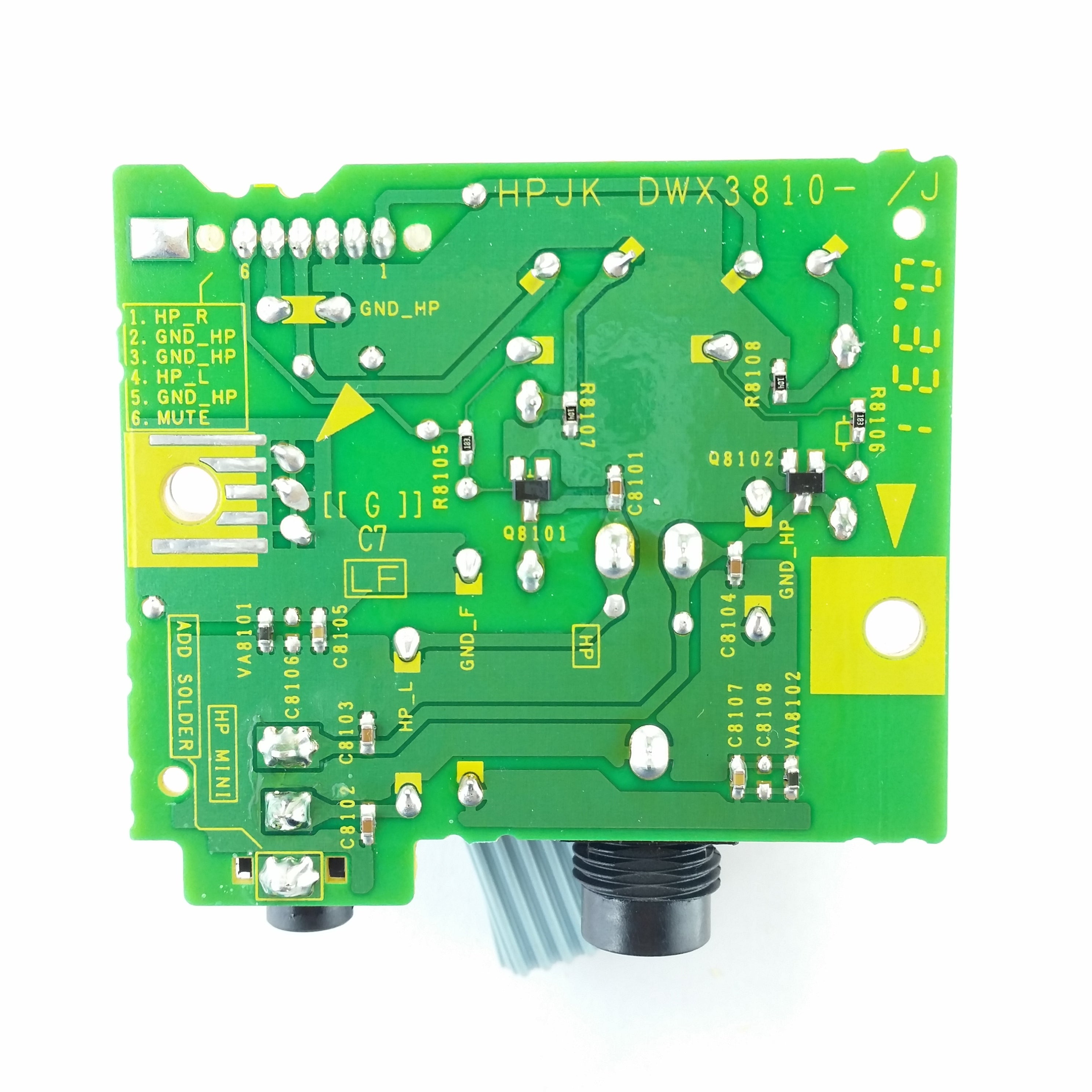 Carte de circuit de prise pour écouteurs HPJK pour Pioneer DDJ-RZX