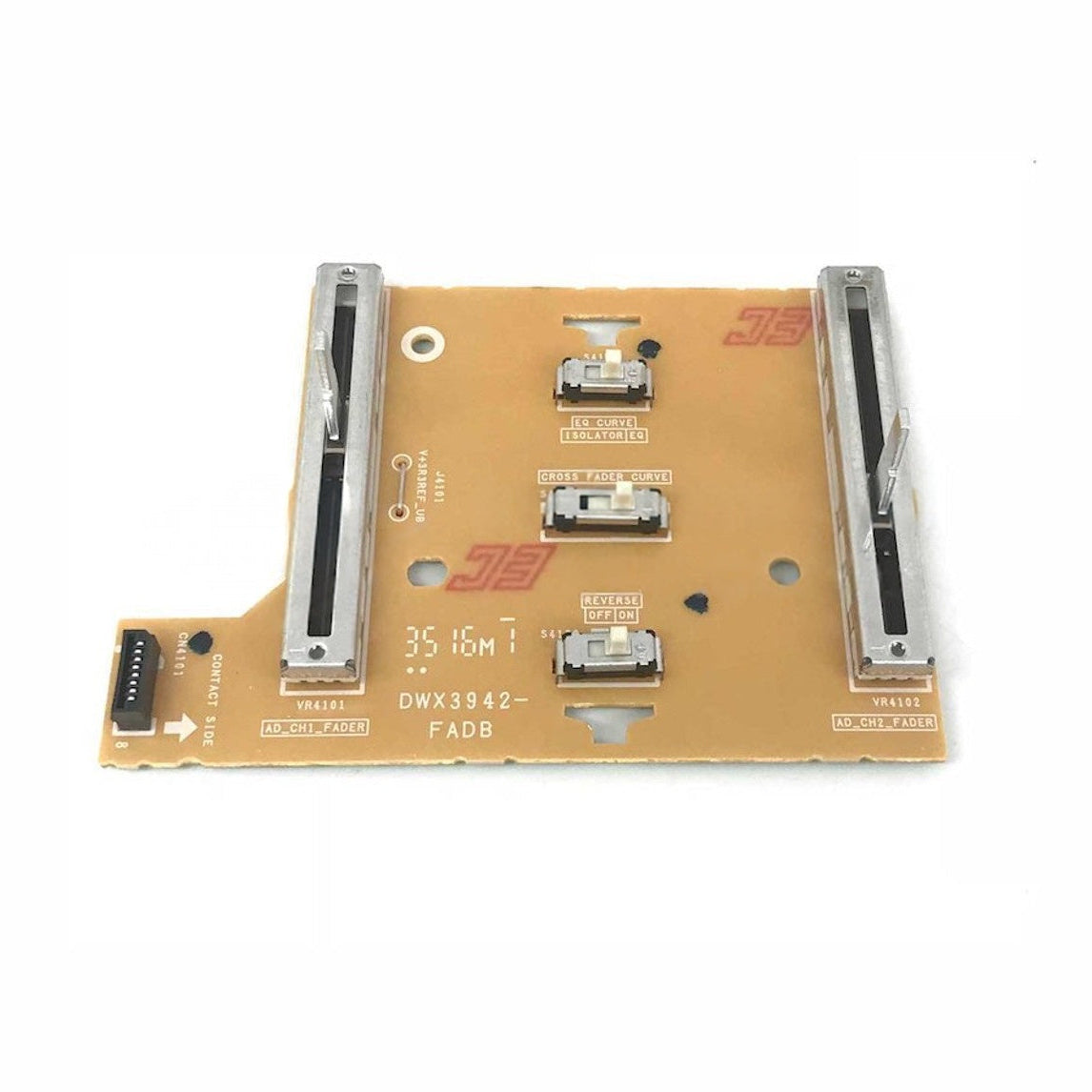 DWX3942 Fader channel 1 2 FADB circuit board for Pioneer DJM-450