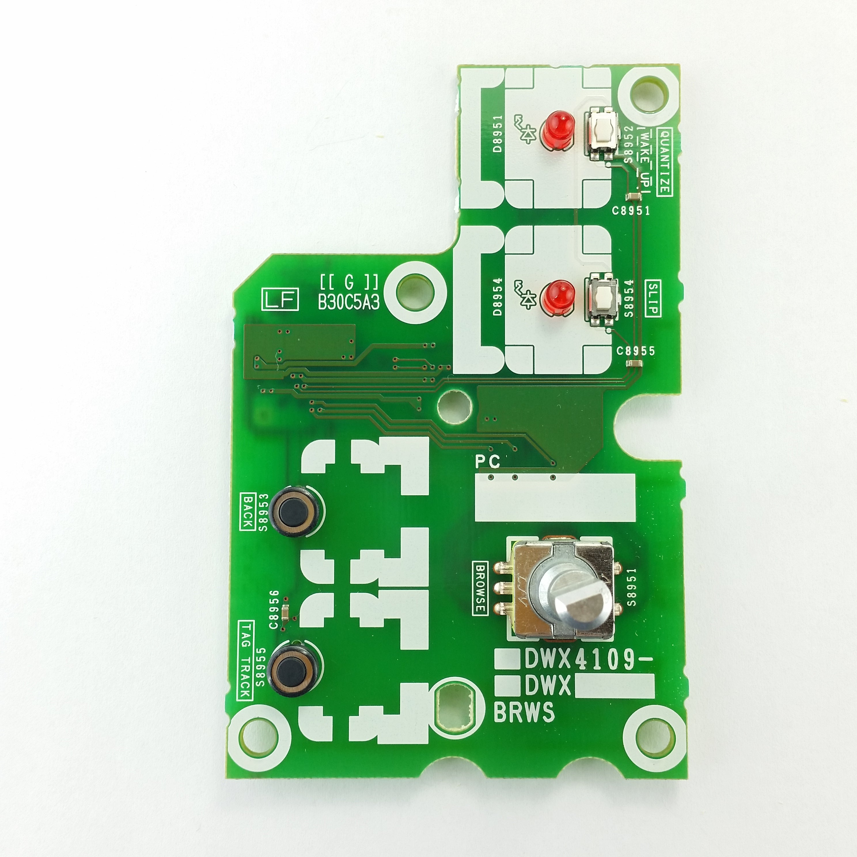 Carte de circuit d'encodeur de navigation BRWS pour Pioneer DDJ-1000 DDJ-1000SRT