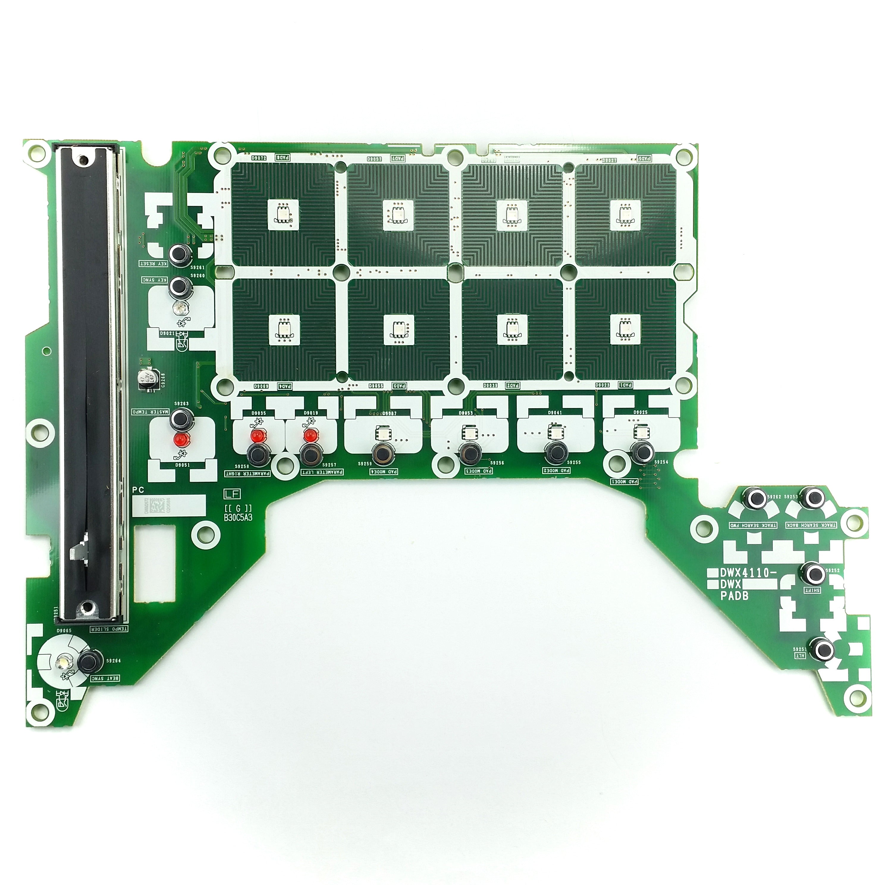 DWX4110 Pad-Pitch-Fader-Leiterplatte für Pioneer DDJ-1000 DDJ-1000SRT