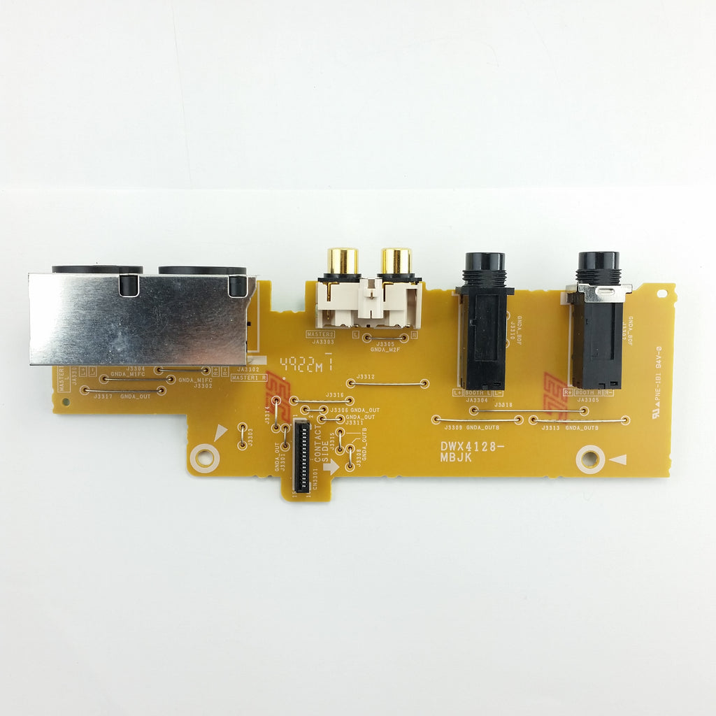Carte de circuit imprimé du jack XLR RCA de sortie maître pour Pioneer DDJ-SR2