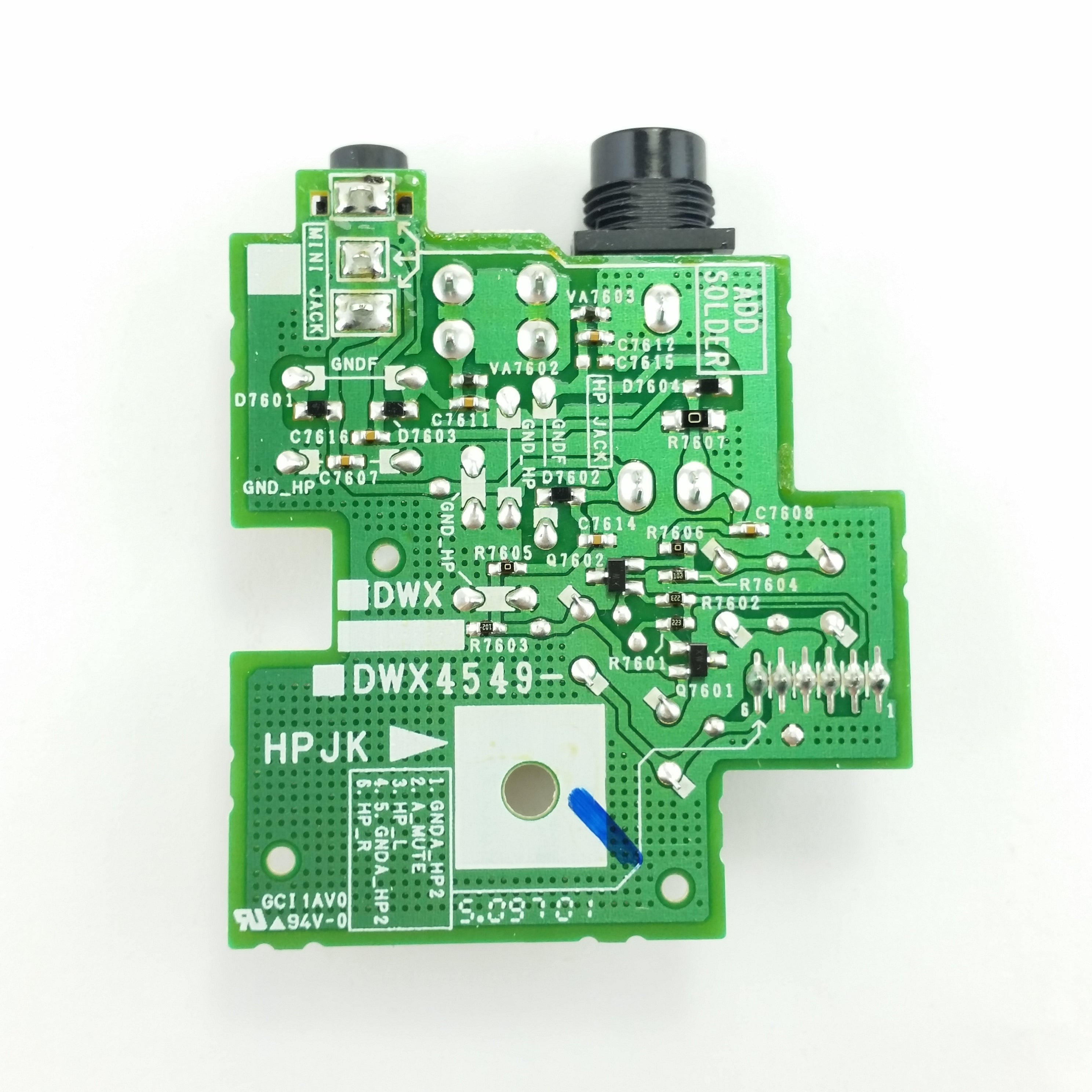 DWX4549 Kopfhöreranschluss Leiterplatte HPJK für Pioneer XDJ-RX3 Controller