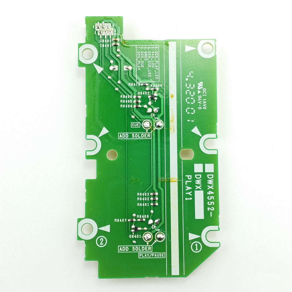 DWX4552 Play Cue-Tastenplatine PCB für Pioneer XDJ-RX3