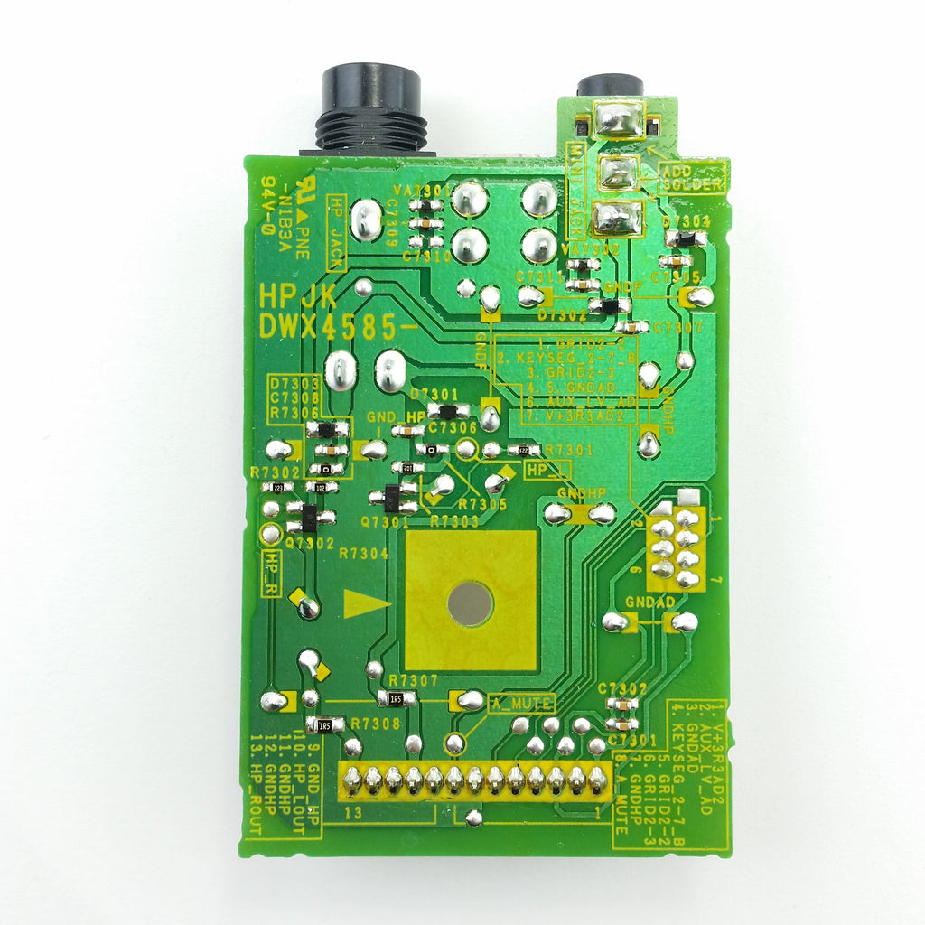 Carte de circuit imprimé du jack pour écouteurs HPJK pour Pioneer DDJ-REV7