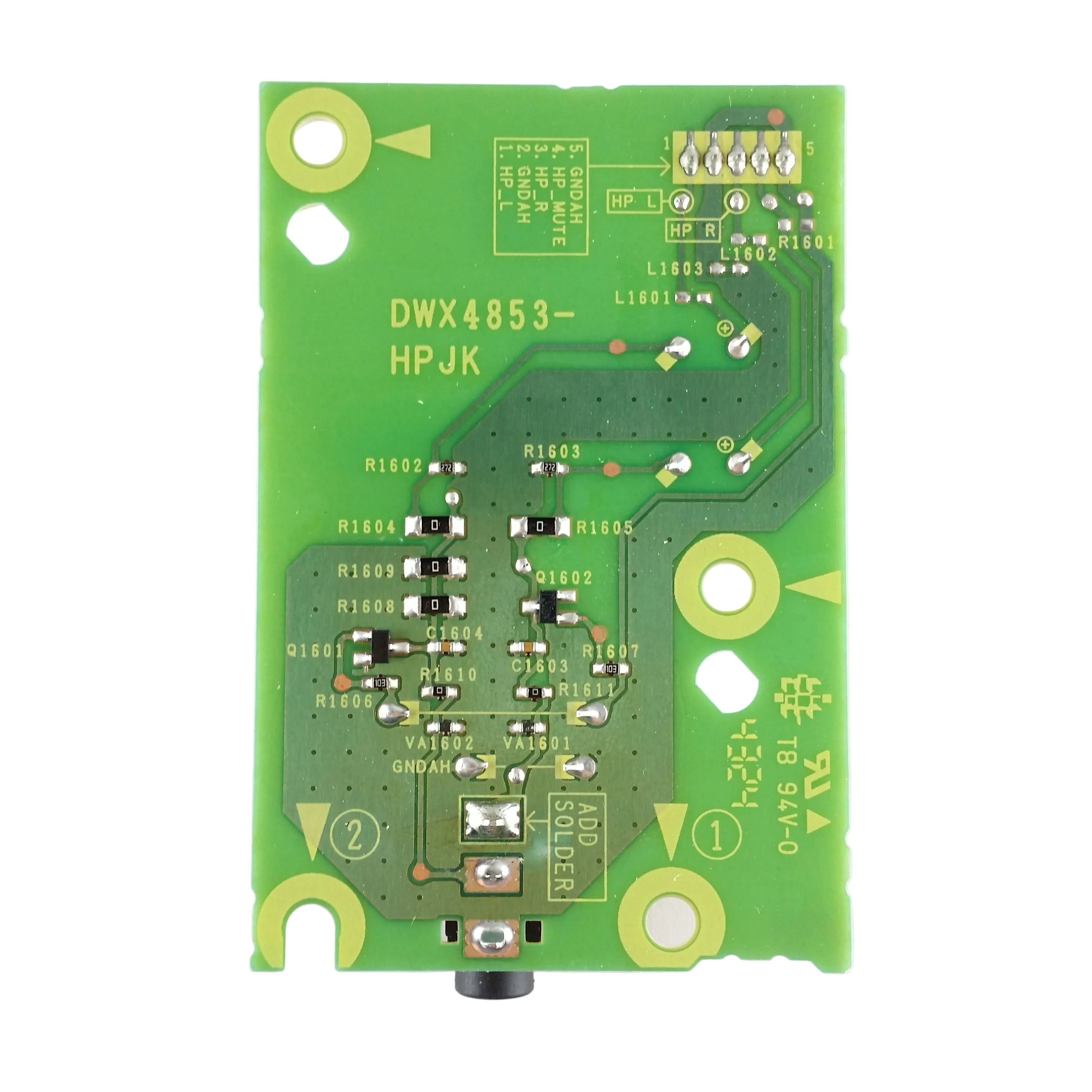 DWX4853 Headphones jack circuit board HPJK for Pioneer DDJ-FLX4