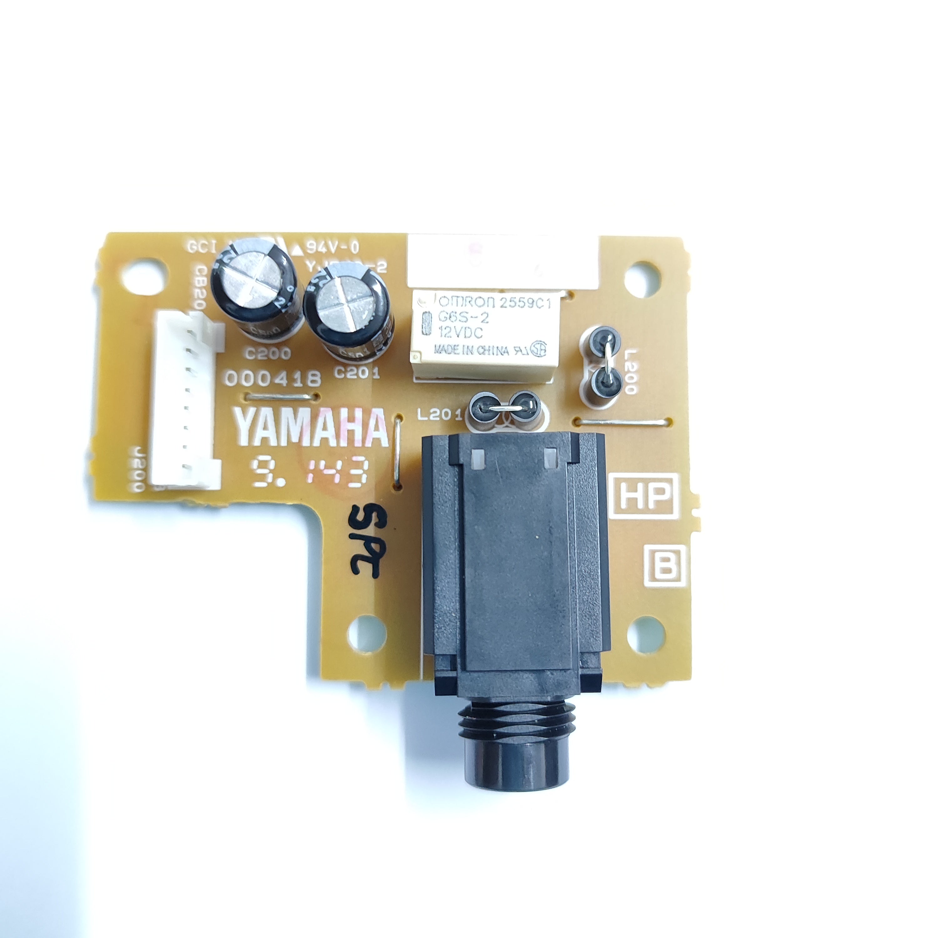 VAP55100 Headphones jack circuit board for Yamaha PSR-SX700 keyboard