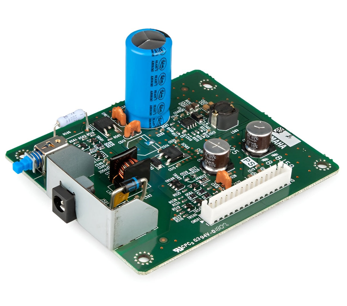 WU871200 Power supply DC-in circuit board with switch for Yamaha MOX8 MOXF8