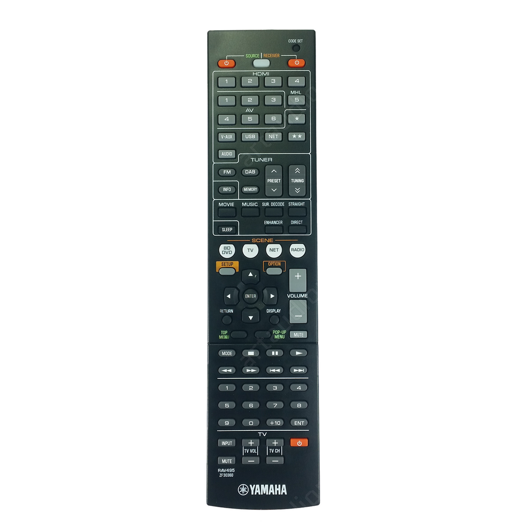 Remote Control RAV495 for Yamaha AV Receiver RX-V500D