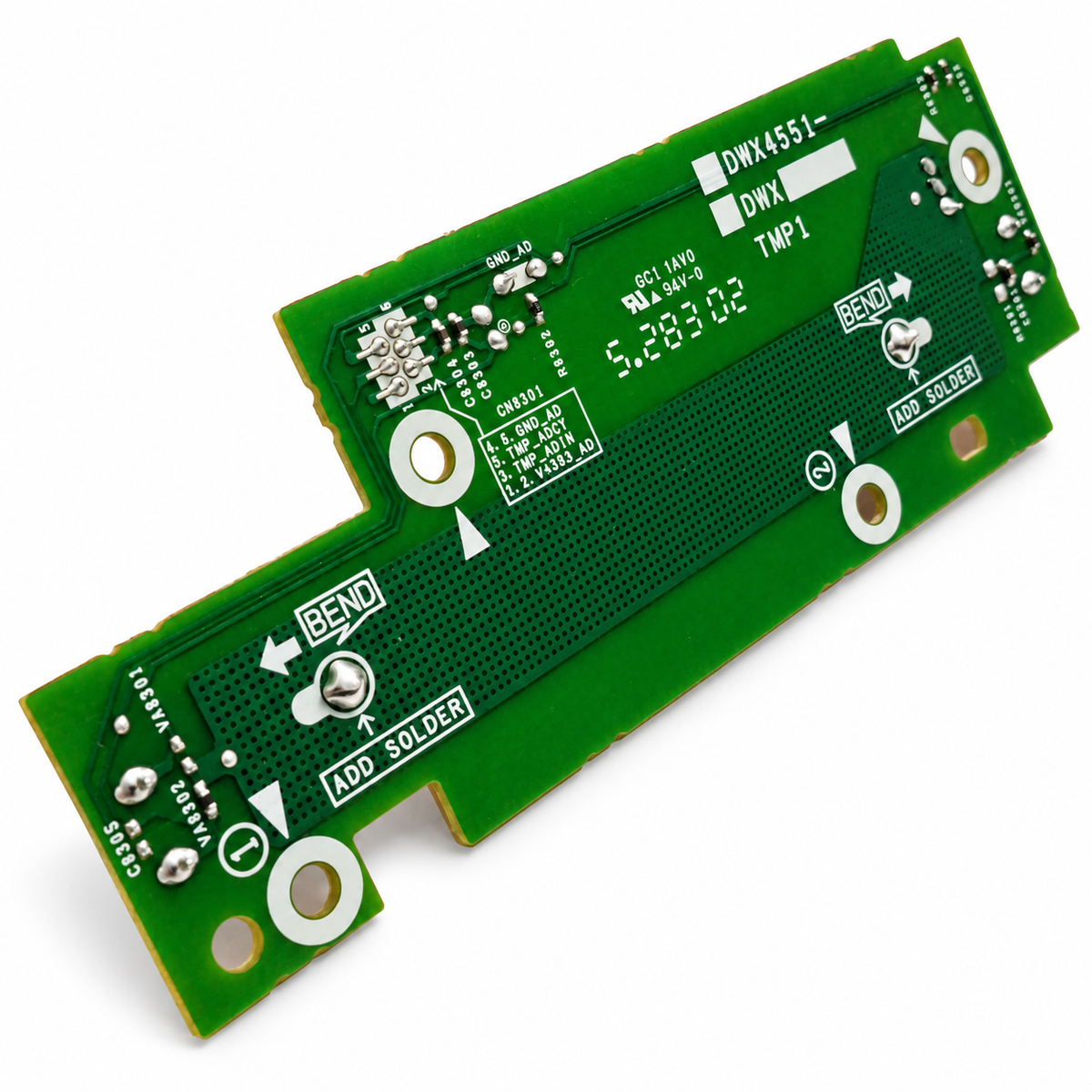 DWX4551 Tempo pitch fader circuit board TMP1 left side for Pioneer XDJ-RX3