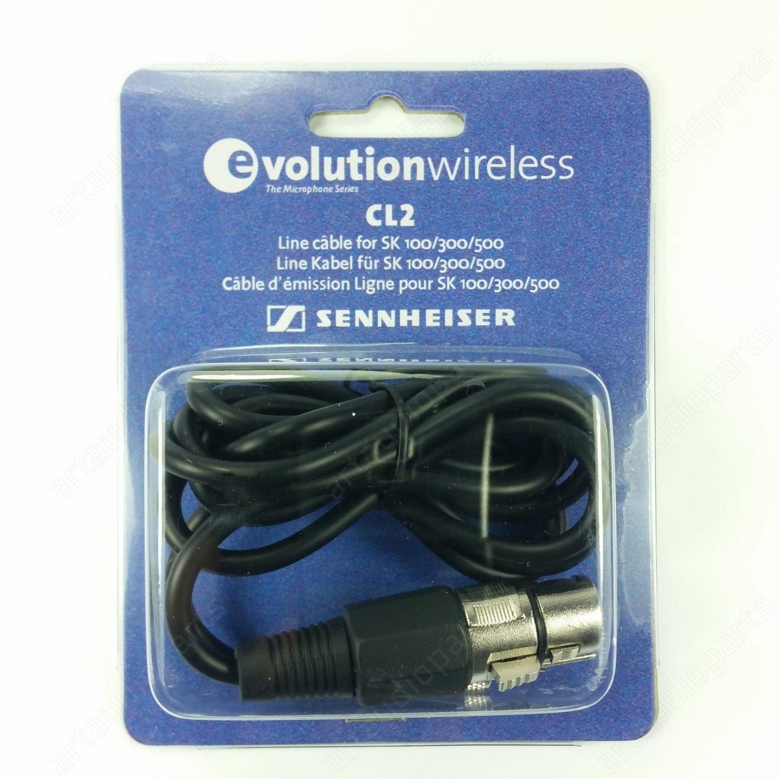 CL2 Line/Mic Cable 3.5mm jack (1.5m) XLR3F for Sennheiser SK100 SK300 SK500 G3 - ArtAudioParts