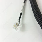 005365 Sennheiser CSDT 08 easy disconnect coiled headset cable RJ-9 plug - ArtAudioParts