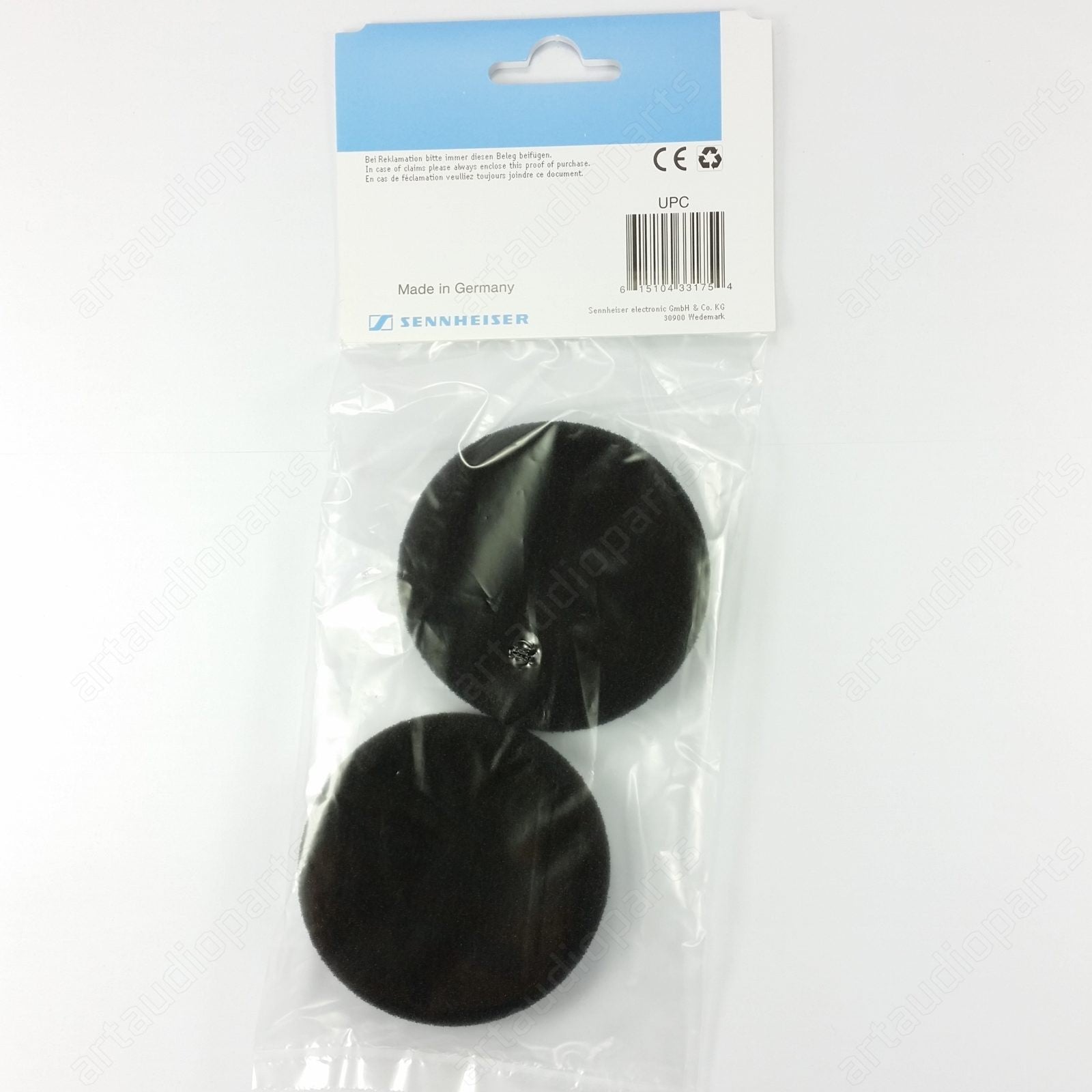 Earpads Pair Grey for Sennheiser HD-410 HMD-410 VMH-300 HME-1410