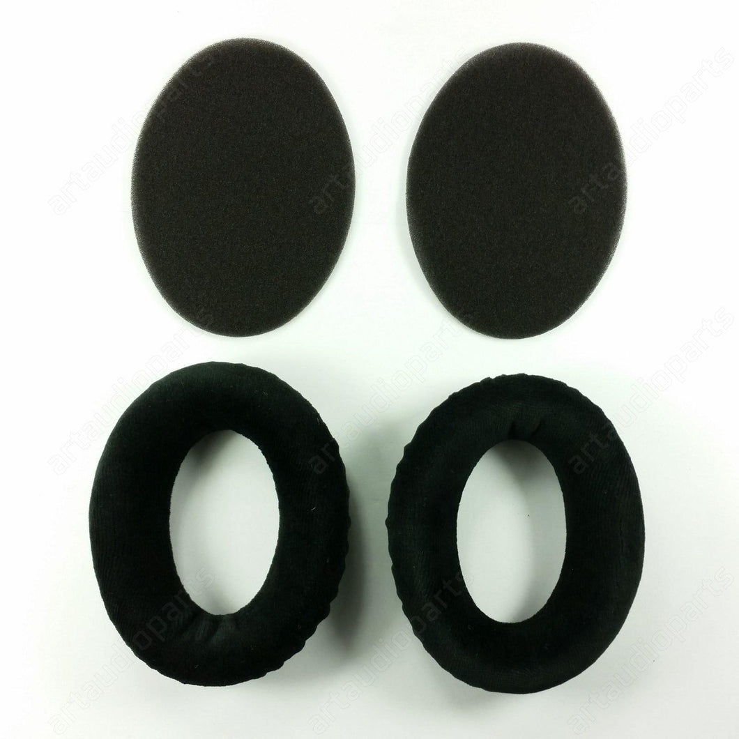 Original Velour earpads for Sennheiser HD545 HD565 HD580 HD600 HD650 HDI850 - ArtAudioParts