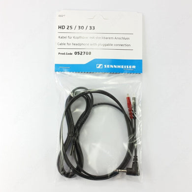 Straight cable with 3.5mm stereo jack for Sennheiser HD222 HD224 HD400 HD414 - ArtAudioParts