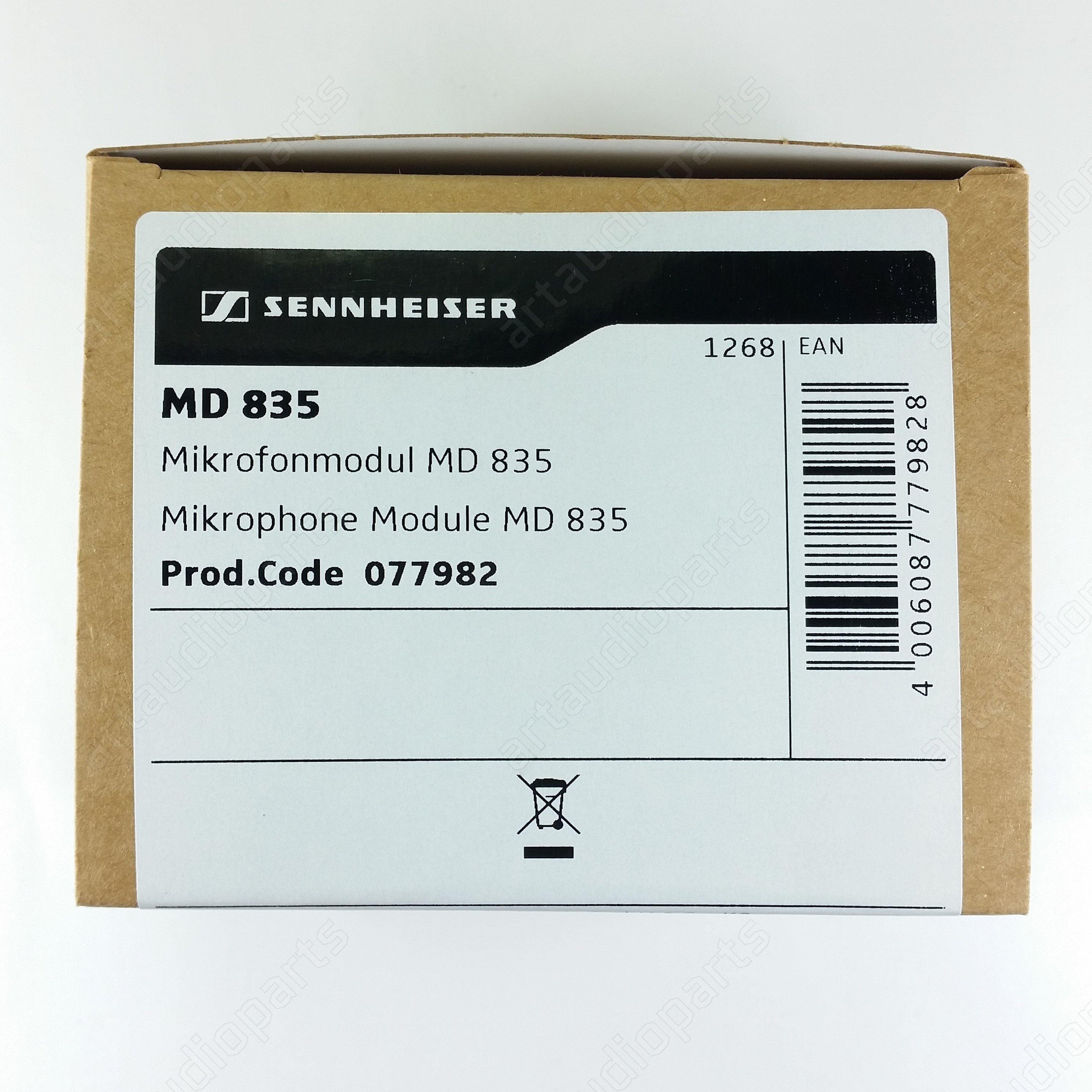 MD835 Microphone module dynamic cardioid for Sennheiser SKM100 SKM300 SKM500 G1 & G2 - ArtAudioParts