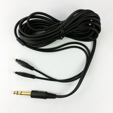 092885 Cable(3m) 6.35mm stereo jack for Sennheiser HD265 HD535 HD545 HD565 HD580 - ArtAudioParts