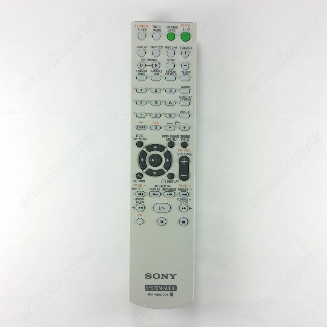 148012311 Remote Control RM-AMU005 for Sony MHC-GZR5D MHC-GZR7D MHC-GZR9D - ArtAudioParts