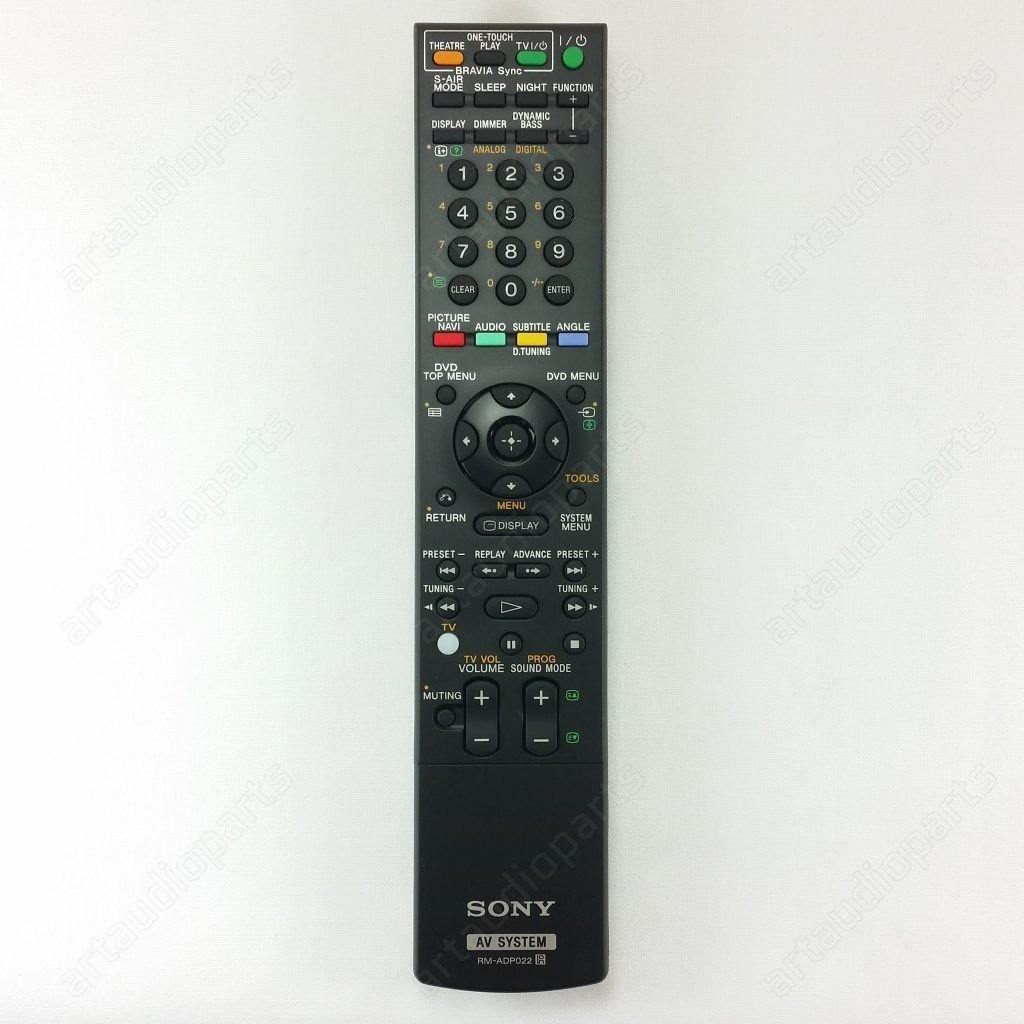 Original remote control RM-ADP022 for Sony DAV-DZ860W DZ870W HCD-DZ860W DZ870W - ArtAudioParts