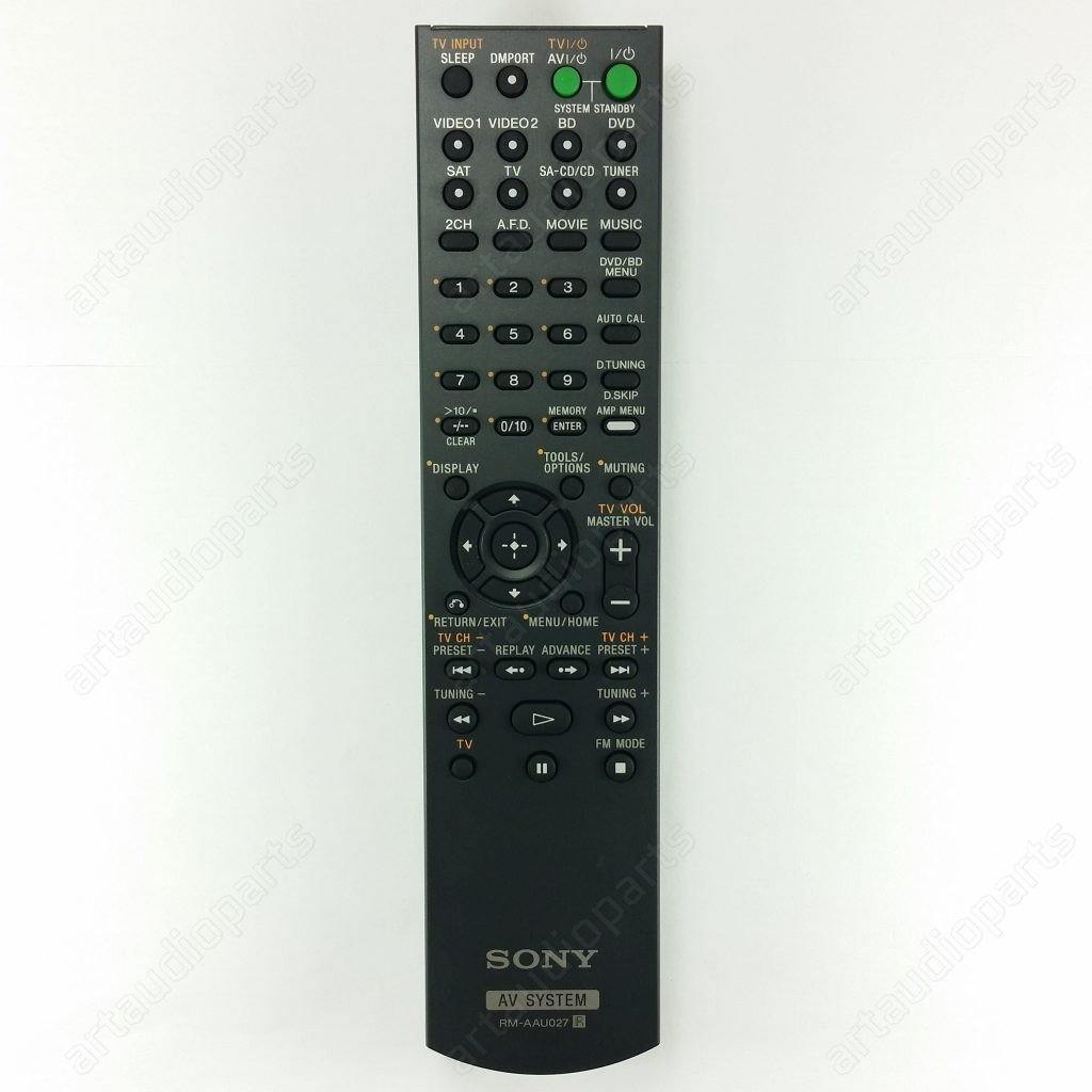 148059021 Remote Control RM-AAU027 for Sony STR-KM7600 HTD-DW5500 7600 8600 - ArtAudioParts