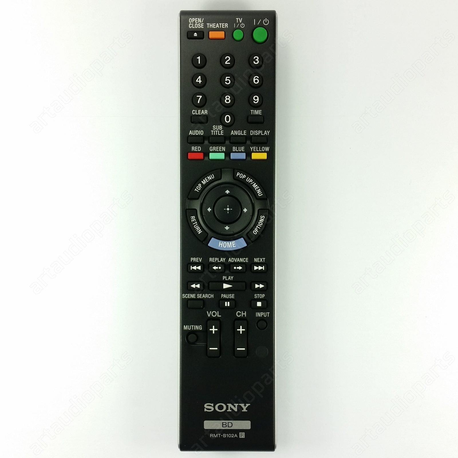 Remote Control RMT-B102A for Sony Blu-ray BDP-BX1 BDP-S350 - ArtAudioParts