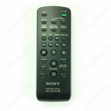 Remote Control RM-AMU053 for Sony MHC-GTZ3I MHC-GTZ4I MHC-GTZ2I CMT-BX30R - ArtAudioParts