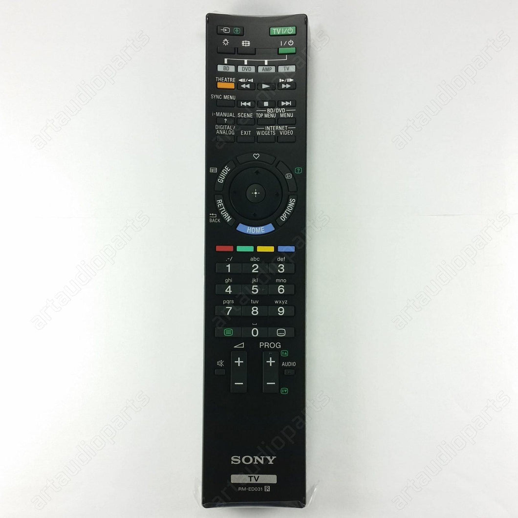 Remote Control RM-ED031 for Sony KDL-40NX700 KDL-40NX703 KDL-40NX705 KDL-40NX800 - ArtAudioParts