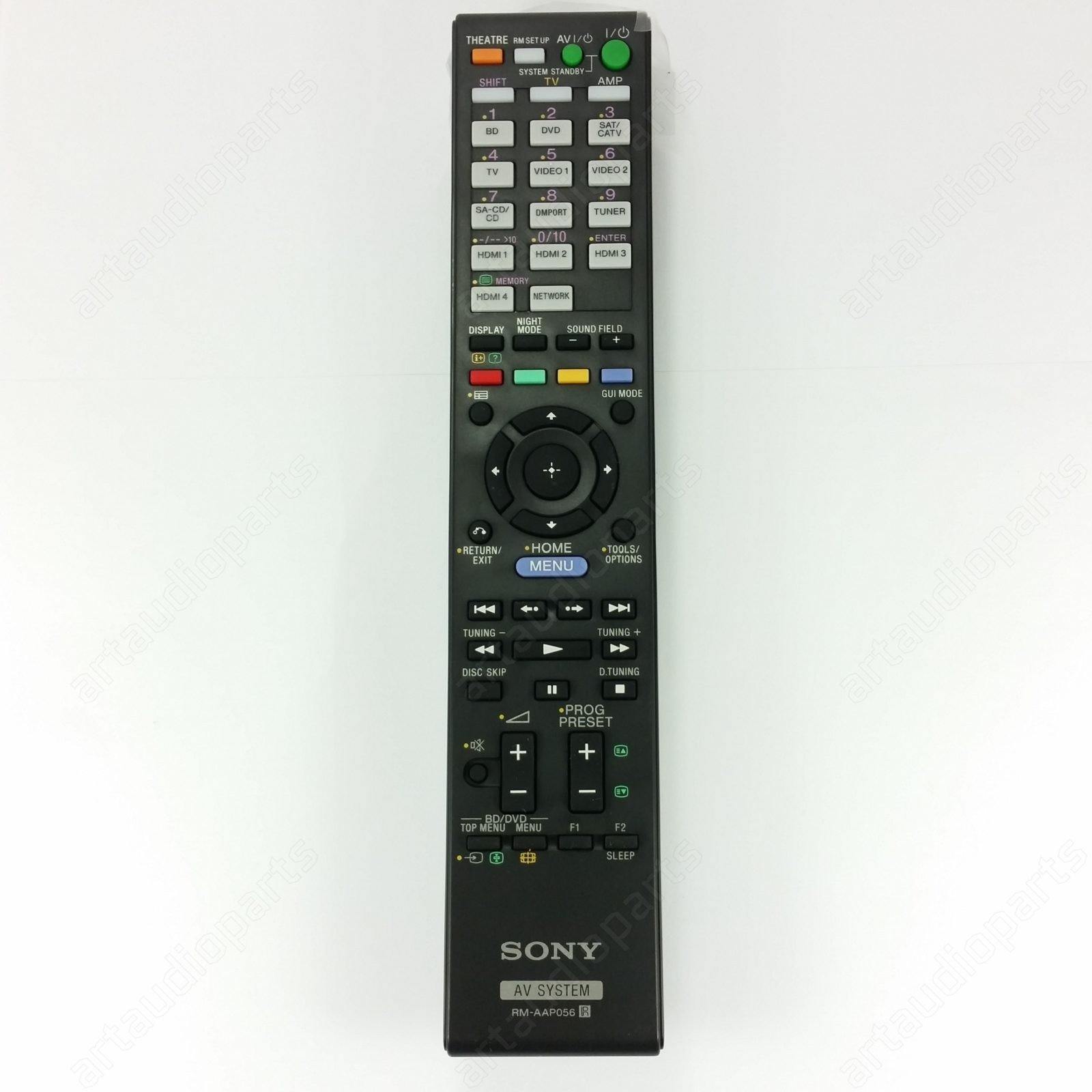 148785611 Remote control RM-AAP056 for Sony AV receiver STR-DN2010 - ArtAudioParts