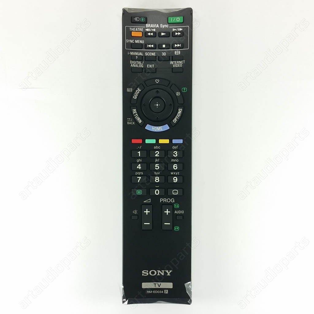 Remote Control RM-ED034 for Sony KDL-40HX800 KDL-40HX803 KDL-40HX805 KDL-46HX800 - ArtAudioParts