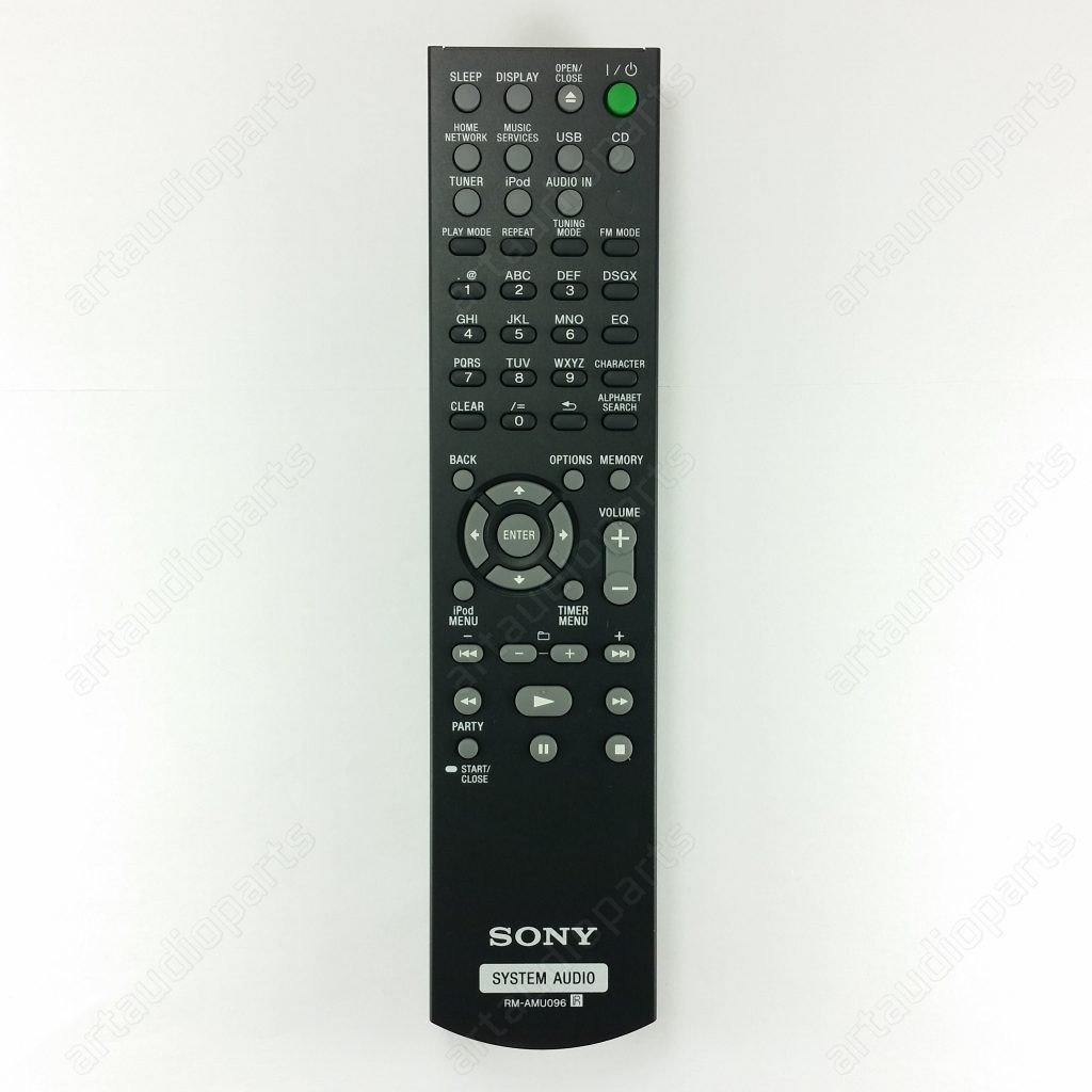 148913211 Remote Control RM-AMU096 for Sony CMT-MX700NI, CMT-MX750NI - ArtAudioParts
