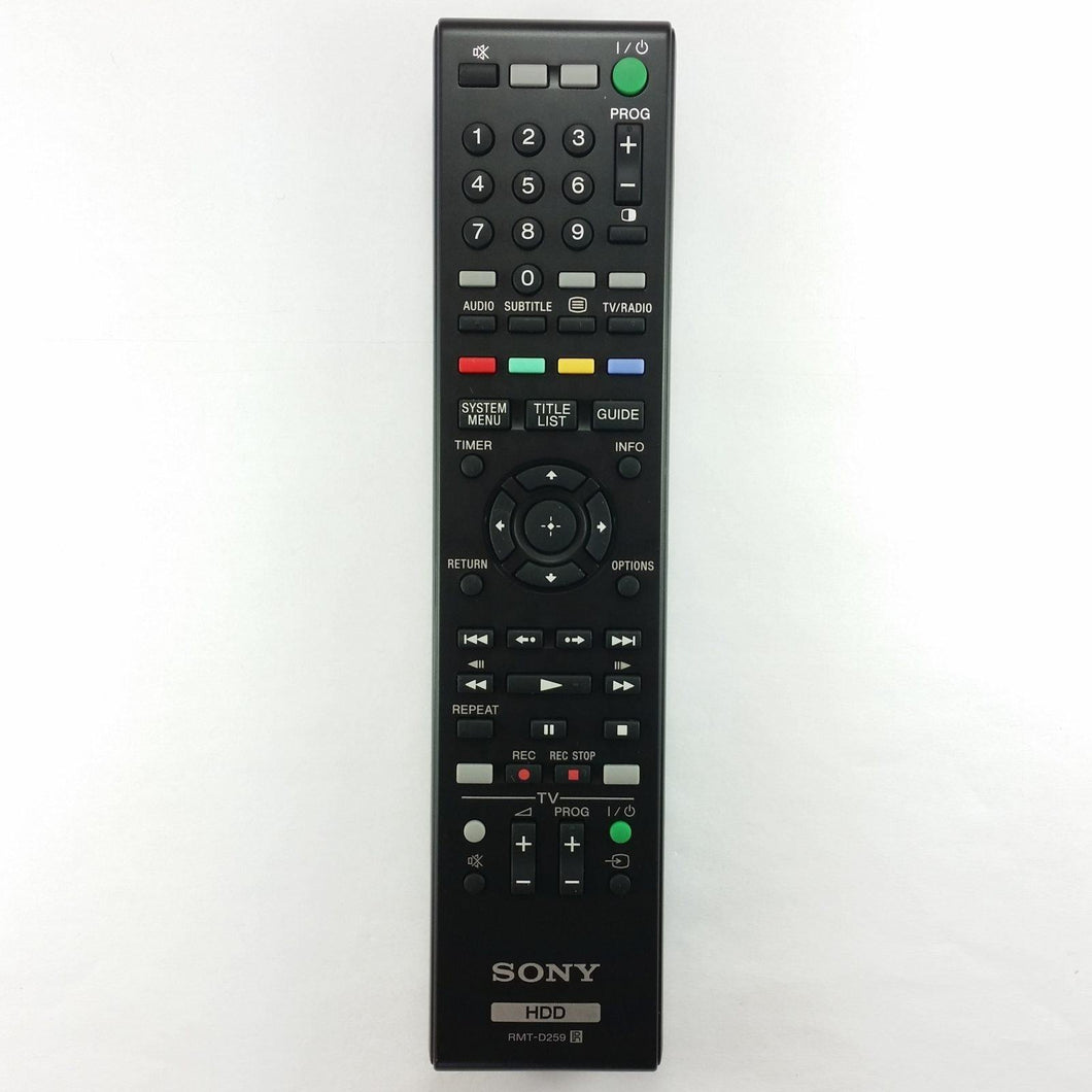 New Genuine Original remote control RMT-D259 for Sony SVR HDT1000 SVR HDT500 - ArtAudioParts