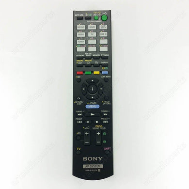 Remote Control RM-AAU114 for Sony HT-CT550W HT-SS380 STR-CT550WT STR-KS380 - ArtAudioParts