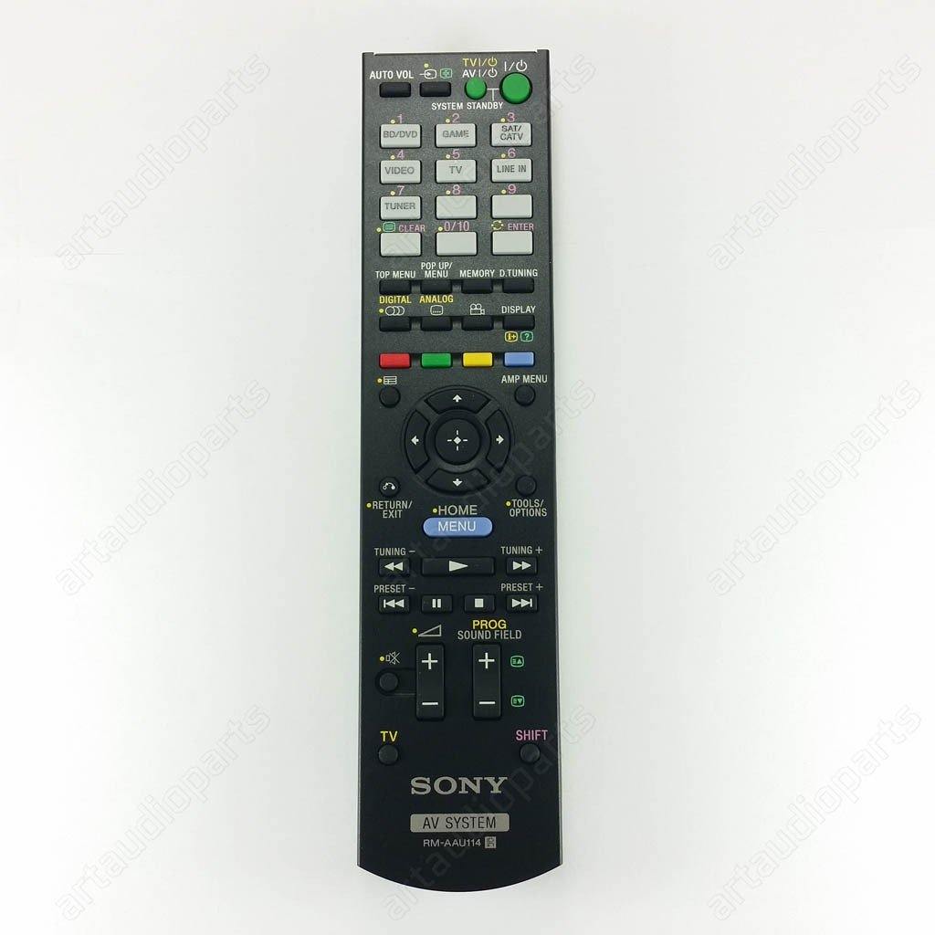 Remote Control RM-AAU114 for Sony HT-CT550W HT-SS380 STR-CT550WT STR-KS380 - ArtAudioParts