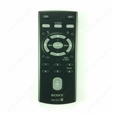 Remote Control RM-X211 for Sony CDX-DAB500A CDX-DAB500U CDX-G1000U CDX-G1000UE - ArtAudioParts