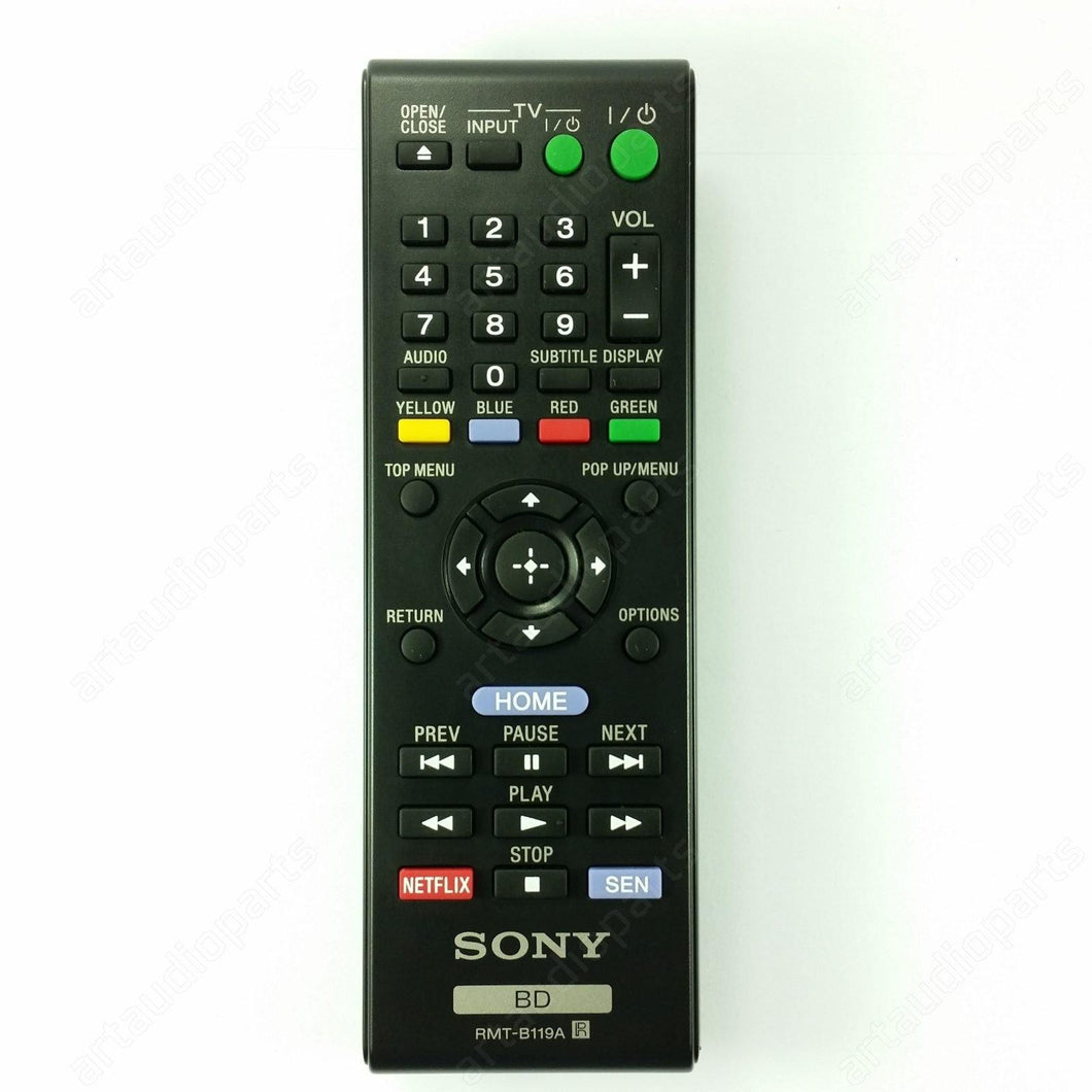 Remote Control RMT-B119A for Sony Blu-ray BDP-BX110 BDP-BX310 BDP-BX39 BDP-BX510 BDP-BX59 - ArtAudioParts