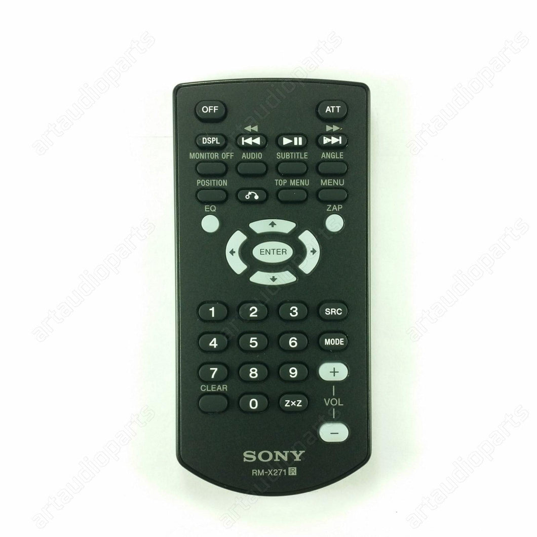 Remote Control RM-X271 for Sony XAV-601BT XAV-602BT XAV-612BT XAV-701BT XAV-741 - ArtAudioParts