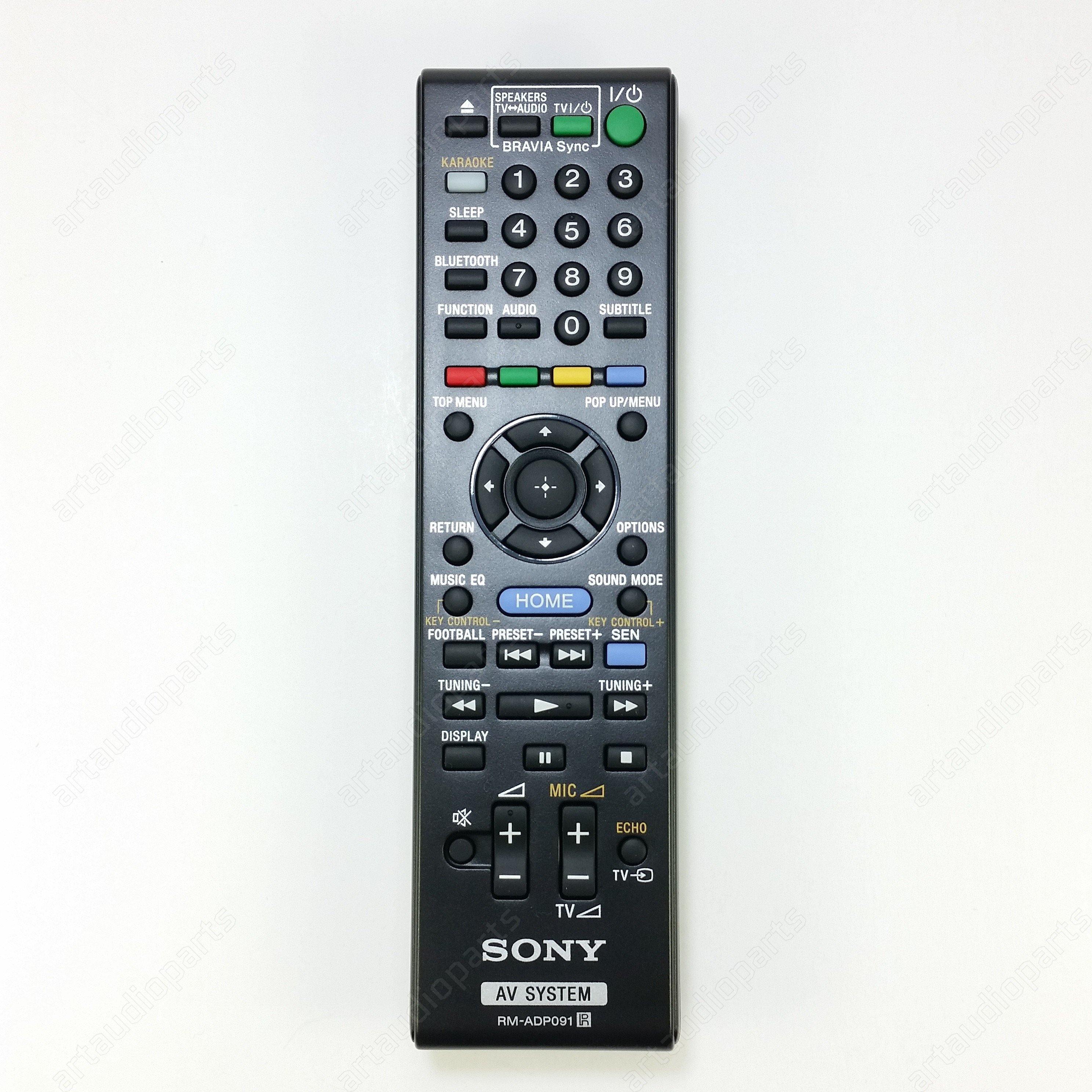 Remote Control RM-ADP091 for SONY Home Theater BDV-E2100 BDV-E3100 BDV-E4100 - ArtAudioParts