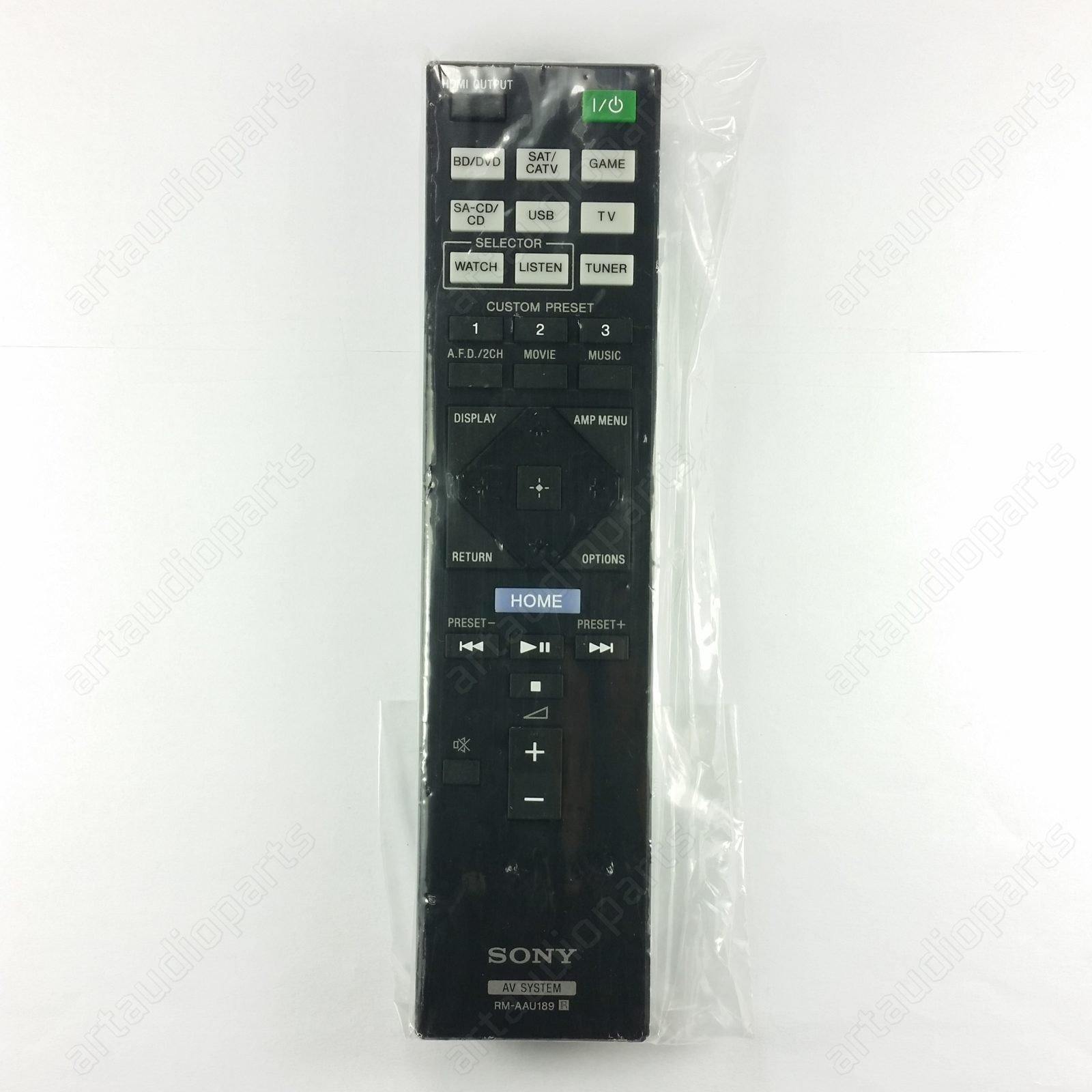 149270611 Remote Control RM-AAU189 for Sony Receiver STR-DN1050 STR-DN850 - ArtAudioParts