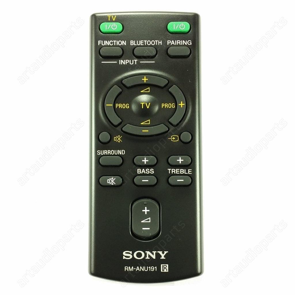 Original remote control RM-ANU191 for Sony HT-CT60BT SA-CT60BT SS-WCT60 - ArtAudioParts