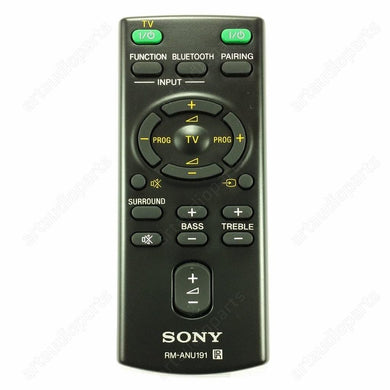 Original remote control RM-ANU191 for Sony HT-CT60BT SA-CT60BT SS-WCT60 - ArtAudioParts