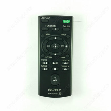 Remote Control RM-AMU197 for Sony CMT-X5CDB CMT-X7CD CMT-X5CD CMT-X7CDB - ArtAudioParts