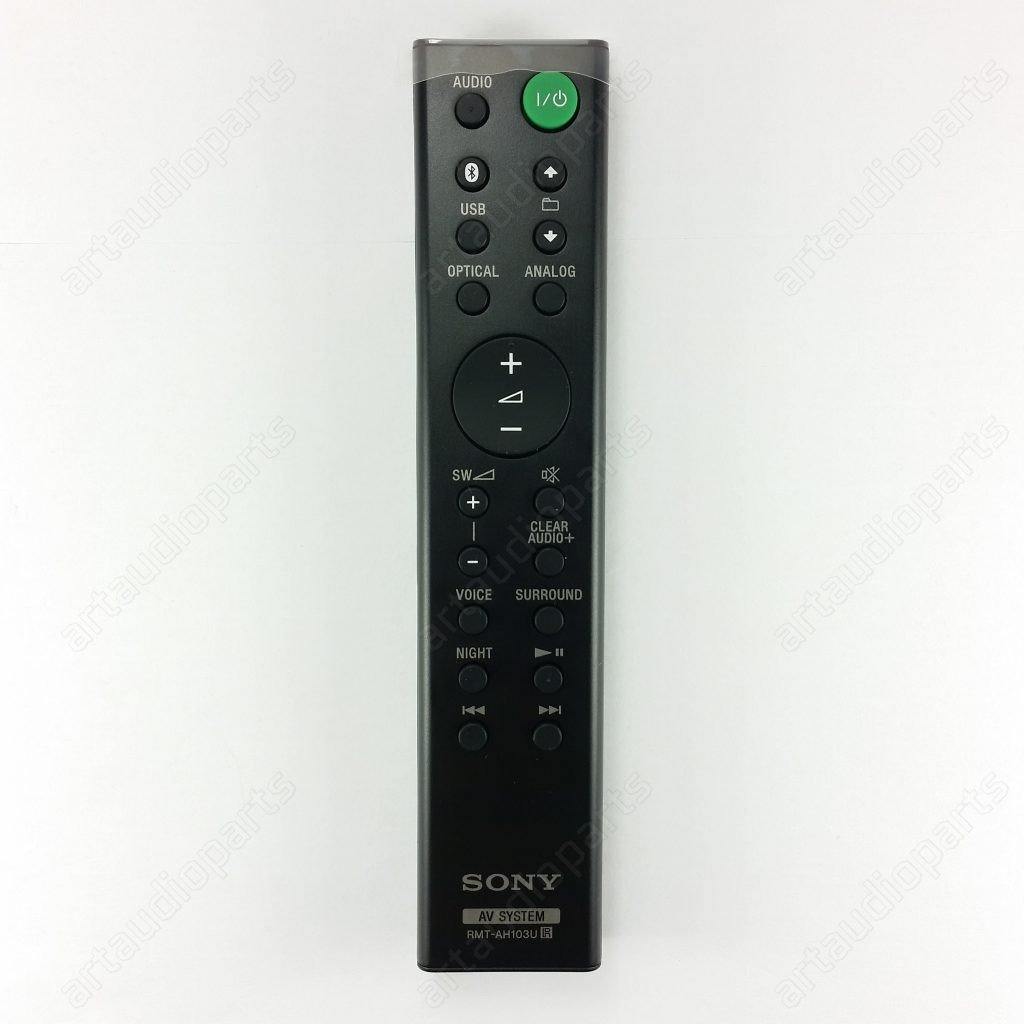 Genuine Original Remote Control RMT-AH103U for Sony HT-CT80 SA-CT80 SS-WCT80 - ArtAudioParts